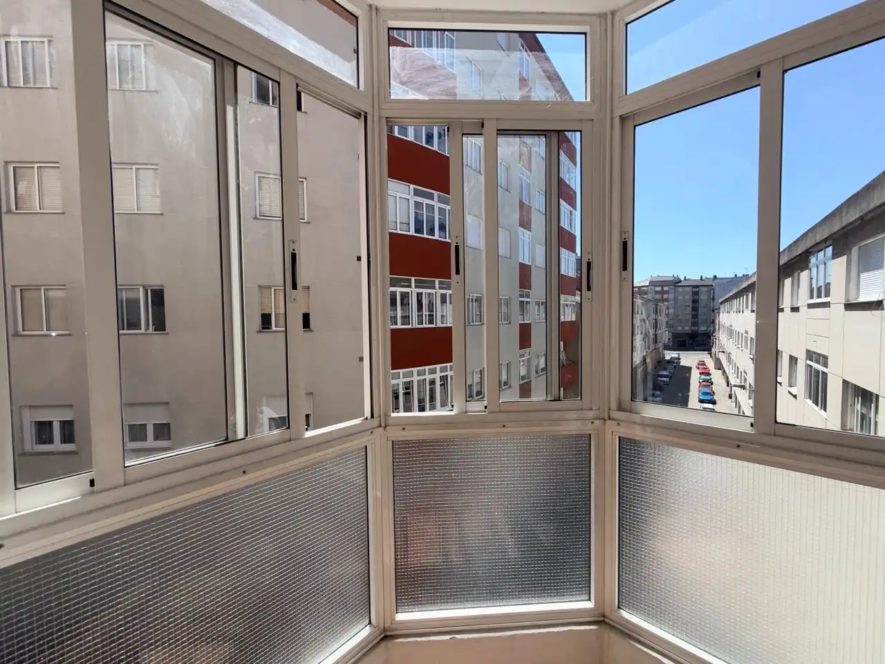 Balcony of Flat for sale in Lugo  with Heating, Terrace and Storage room