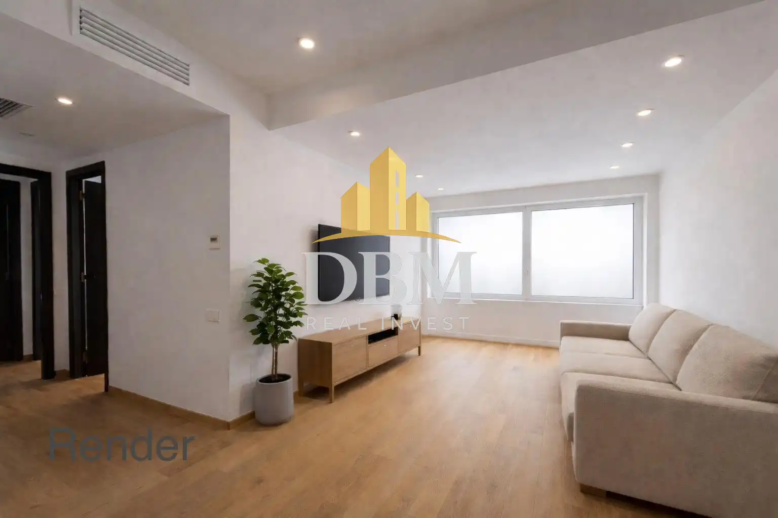 Sala de estar de Piso en venta en Barcelona