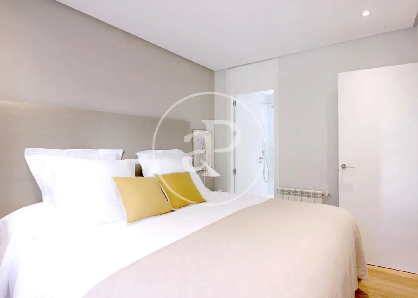Bedroom of Flat for rent in Barrio de Salamanca