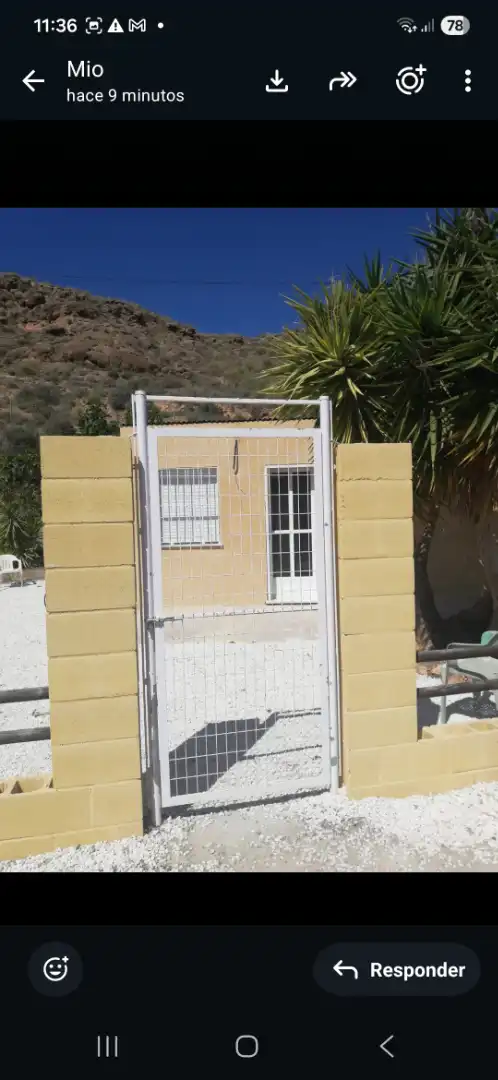 Jardín de Finca rústica de alquiler en Alhama de Almería con Aire acondicionado, Jardín privado y Amueblado