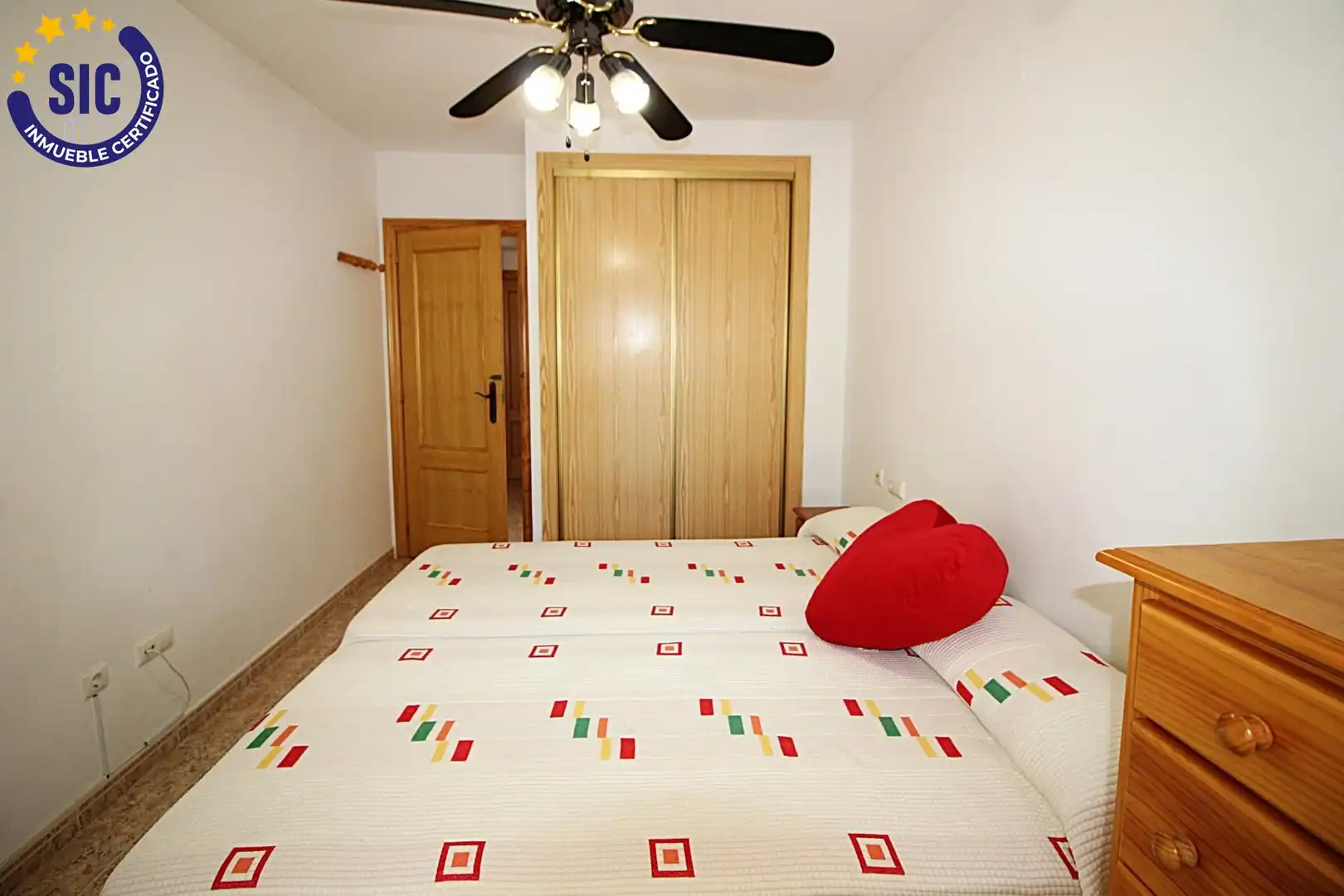 Dormitori de Apartament en venda en Oropesa del Mar / Orpesa amb Terrassa, Traster i Moblat