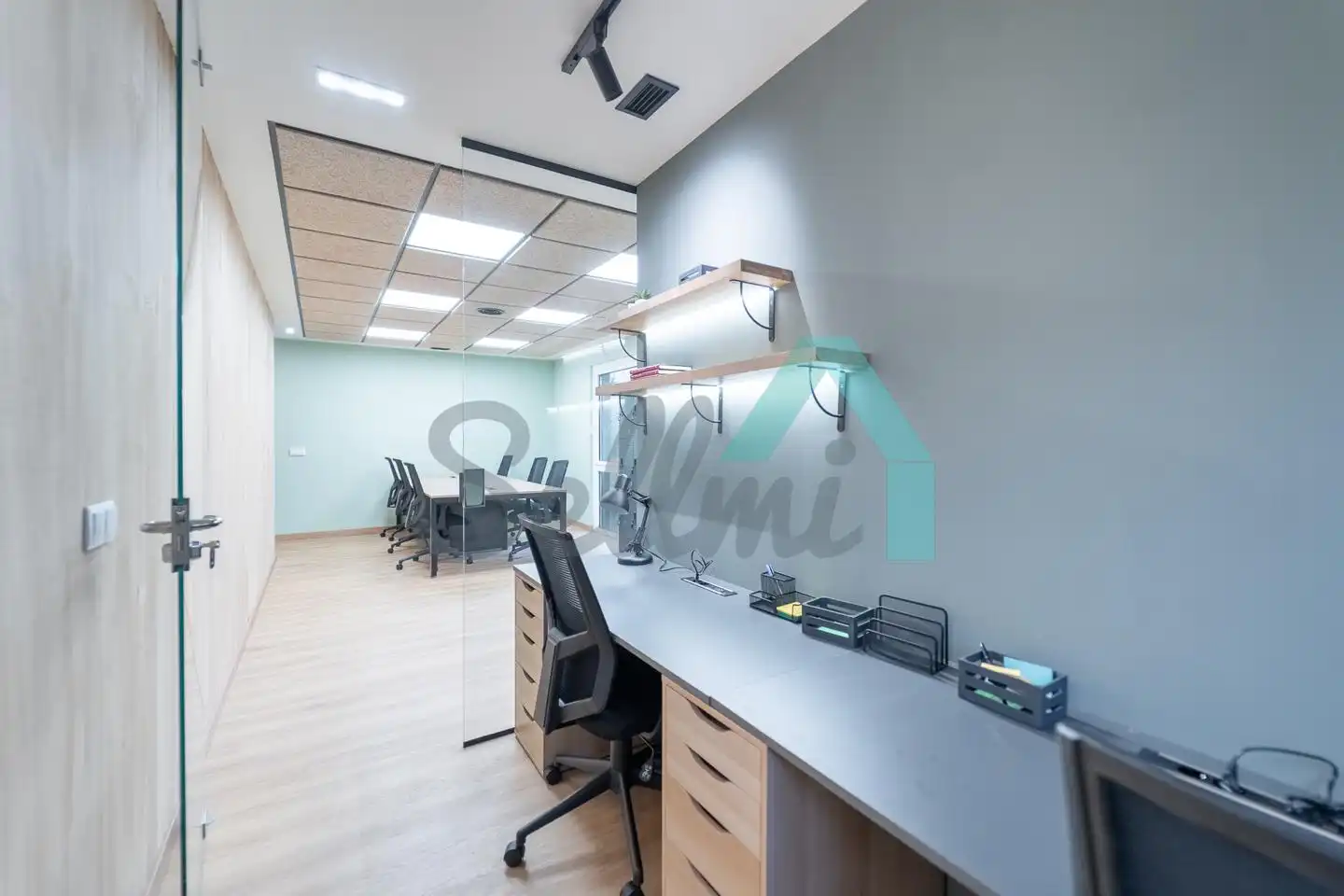Office for rent in Ribera de Arriba  with Air Conditioner and Furnished