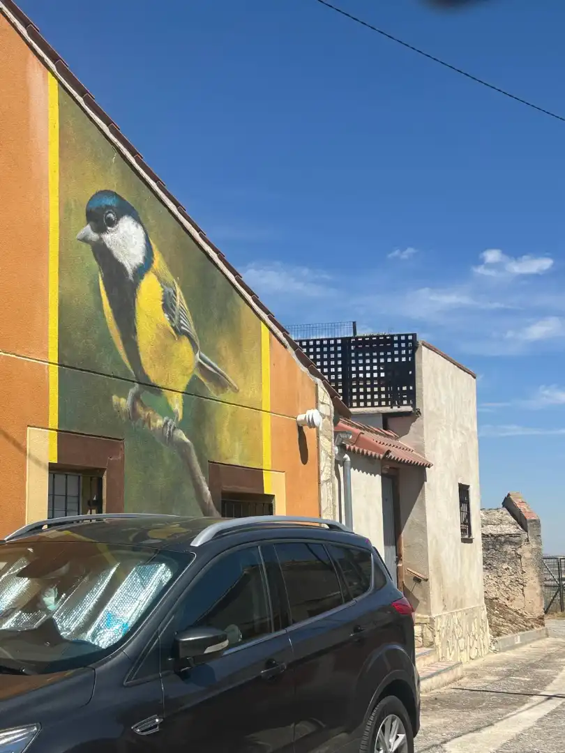 Vista exterior de Casa o chalet en venta en San Cristóbal de la Vega con Amueblado