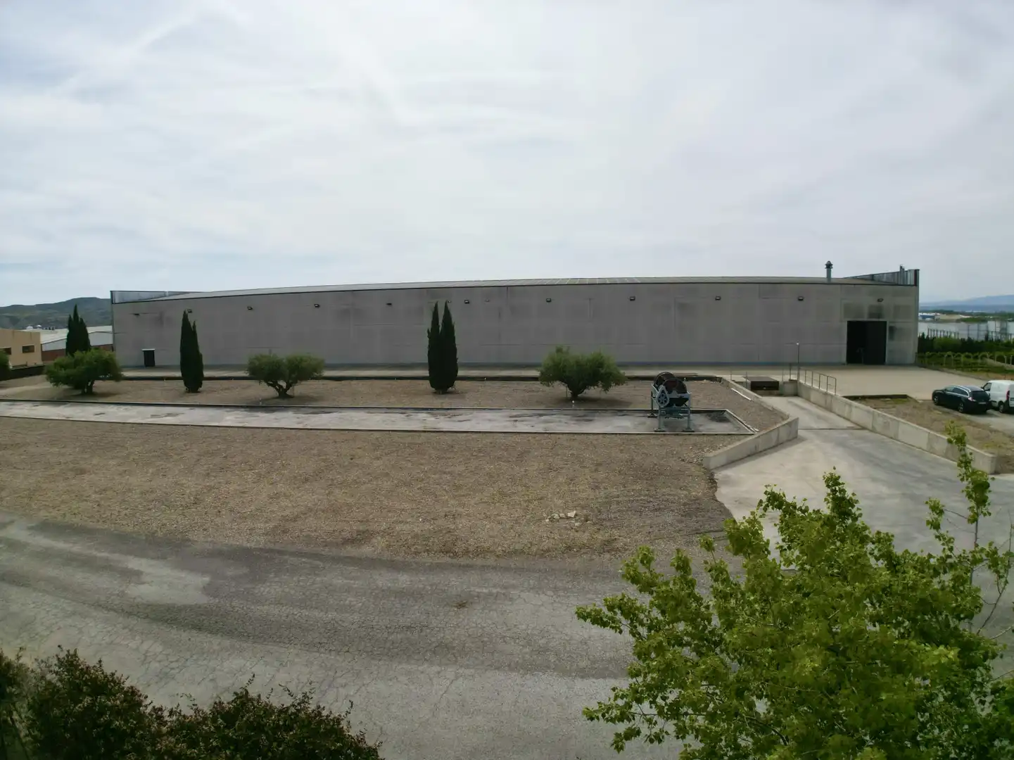 Vista exterior de Nave industrial en venta en San Adrián