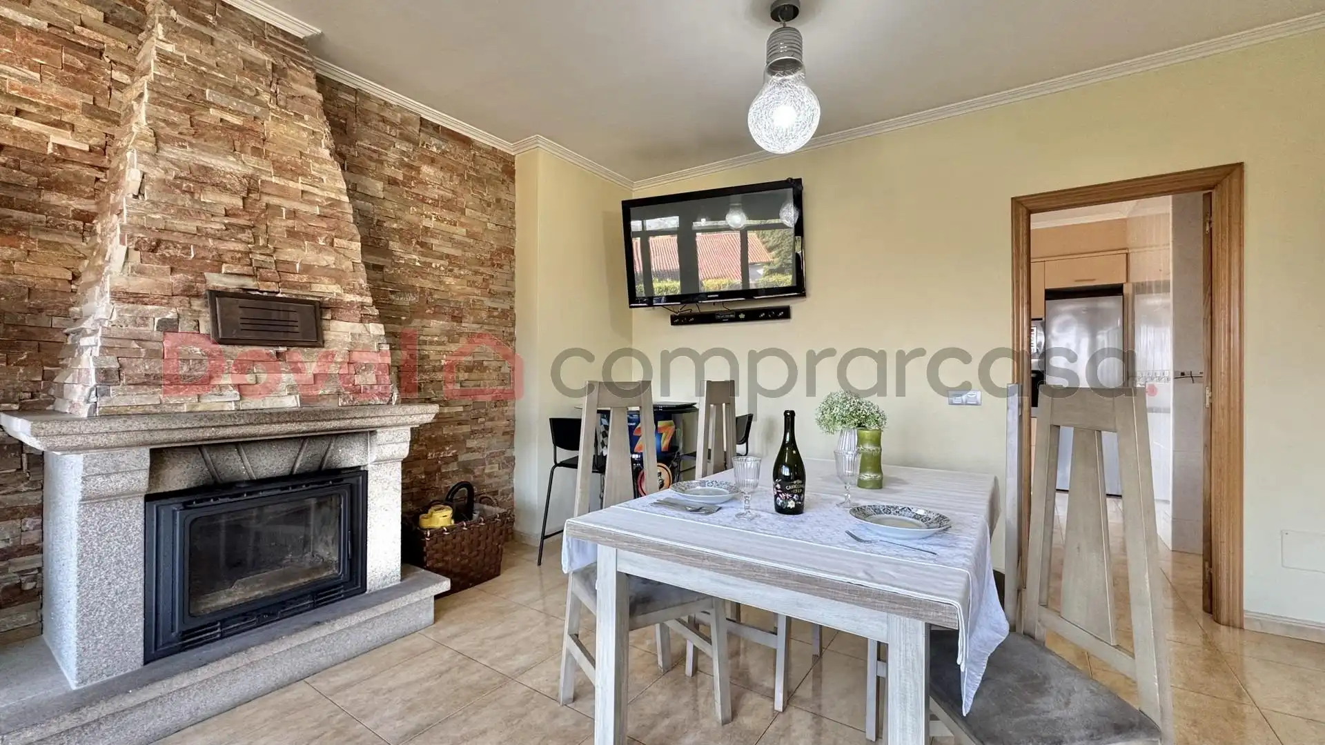 Dining room of Houses for sale in Salceda de Caselas  with Heating, Private garden and Terrace