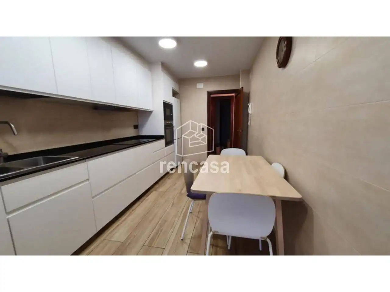 Kitchen of Flat for rent in Lleida  with Heating, Furnished and Balcony