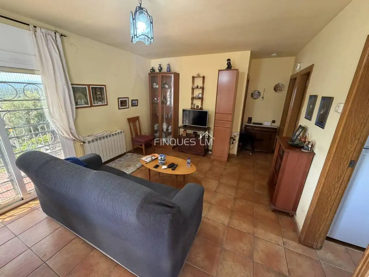 Sala d'estar de Casa o xalet en venda en Tordera amb Calefacció, Jardí privat i Terrassa