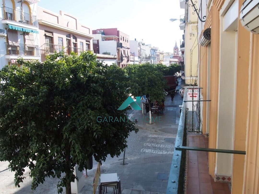 Vista exterior de Pis de lloguer en  Sevilla Capital amb Aire condicionat, Calefacció i Balcó