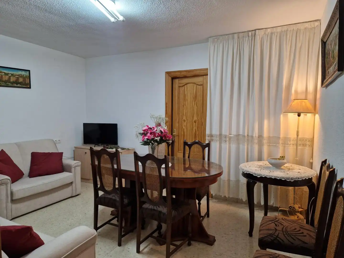 Living room of Flat for rent in Granada  with Heating and Furnished