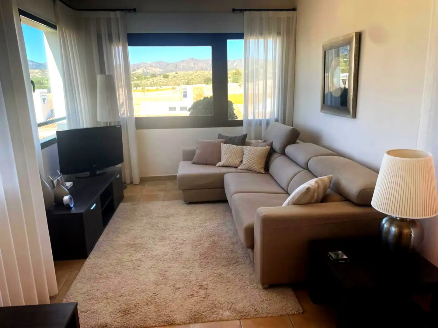 Sala de estar de Ático en venta en Murcia con Aire acondicionado, Calefacción y Terraza
