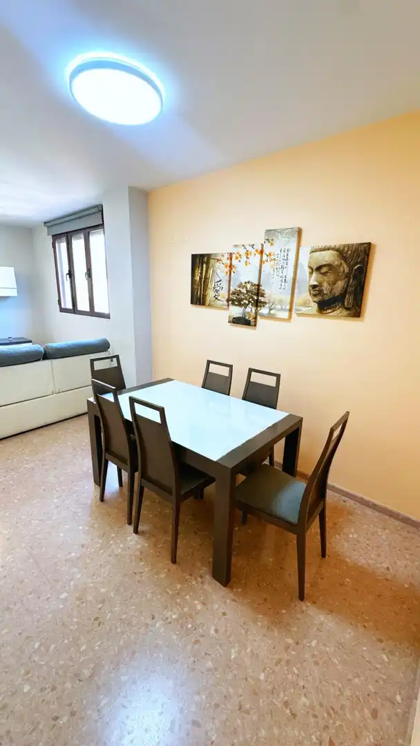 Comedor de Casa adosada en venta en Castelló de Rugat con Aire acondicionado, Calefacción y Jardín privado