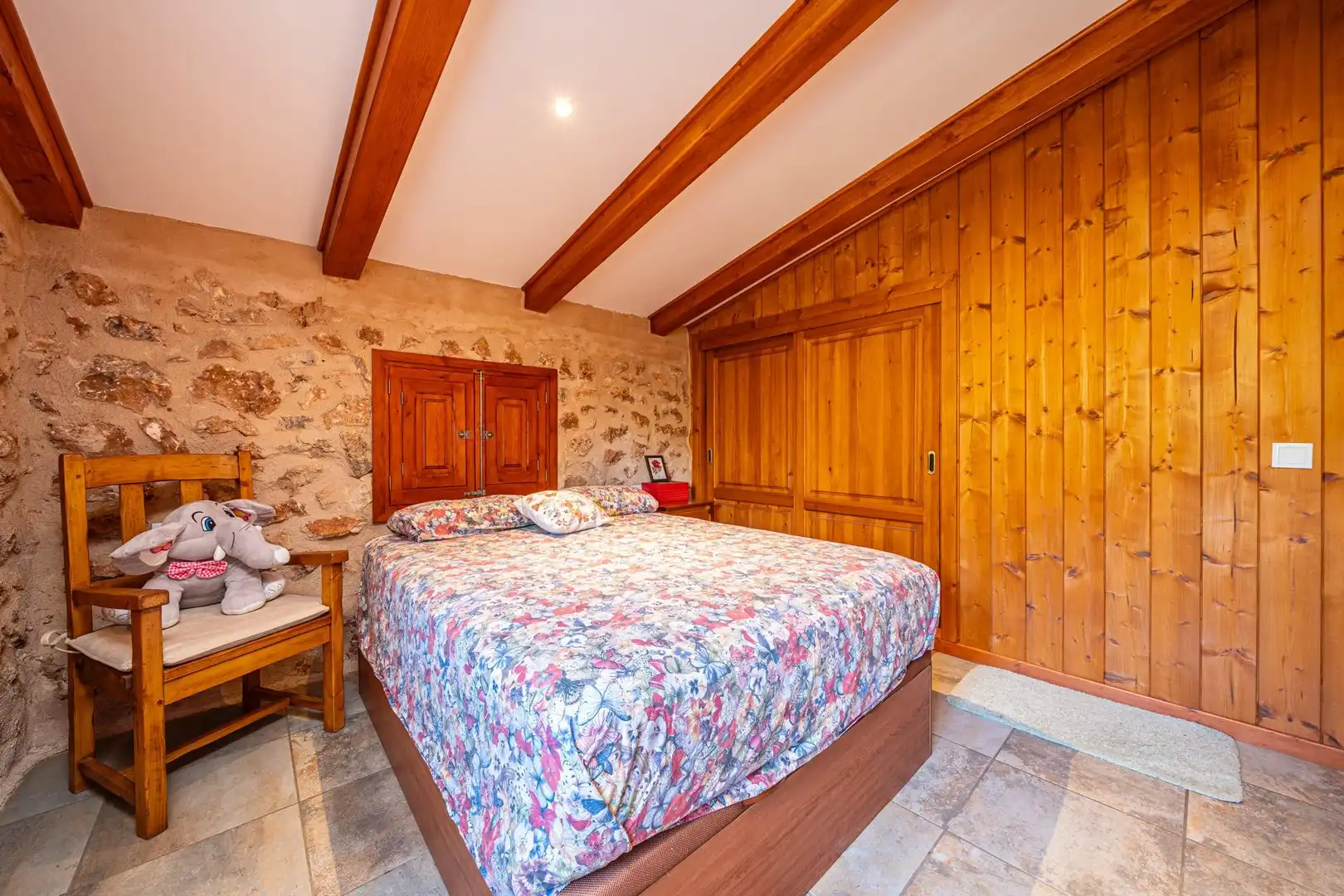 Habitación de Casa adosada en venta en Campos con Aire acondicionado, Calefacción y Jardín privado