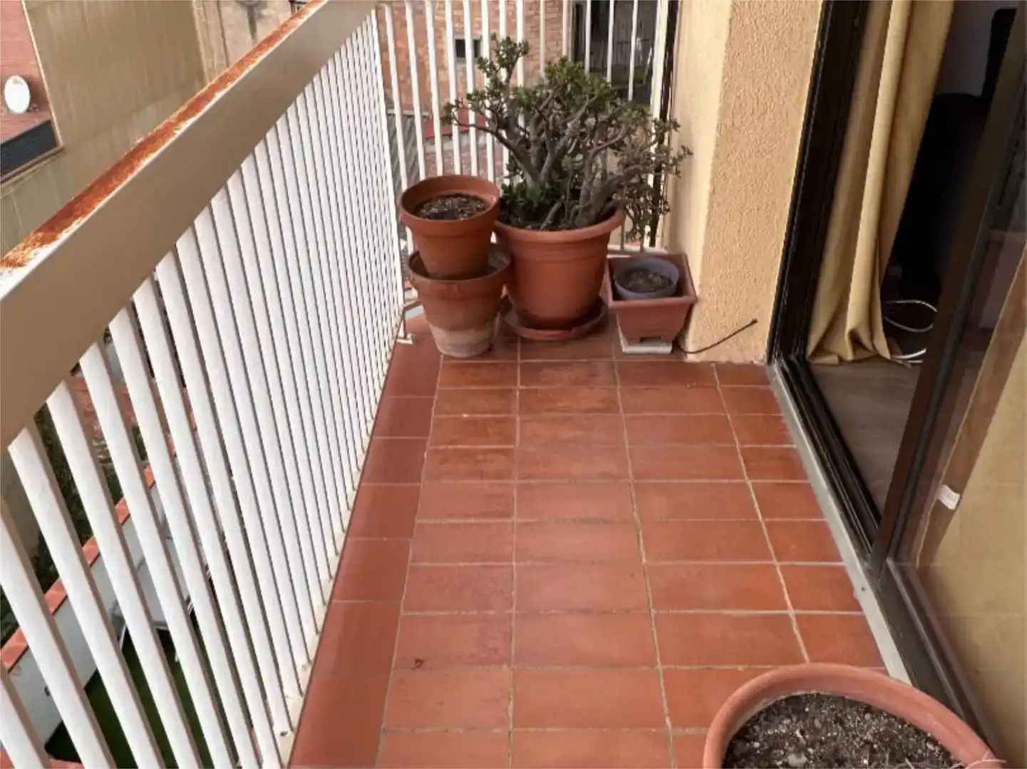 Terrasse von Wohnung zur Miete in Barcelona mit Parkett, Möbliert und Balkon