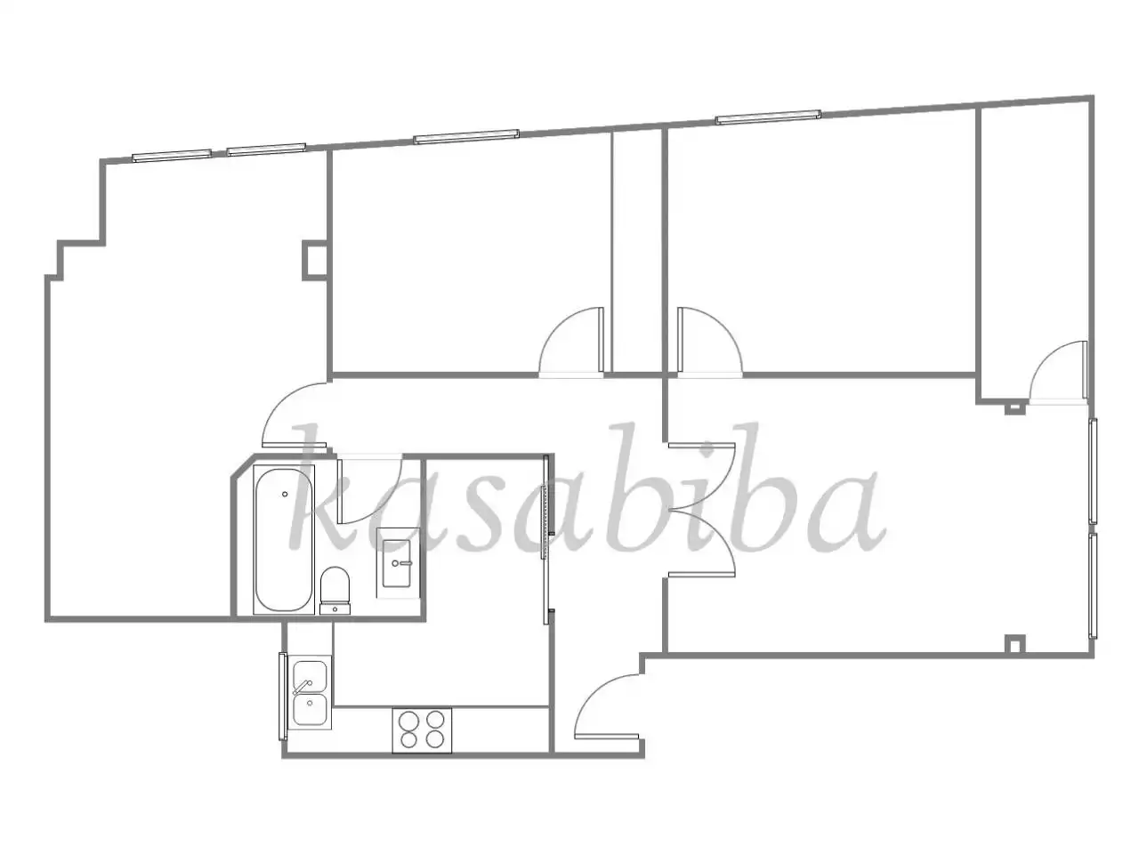 Piso en venta en Burjassot con Balcón