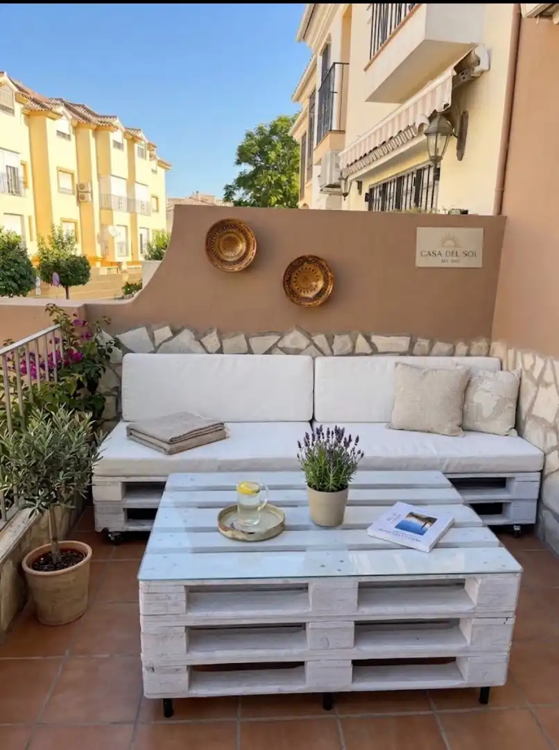 Terraza de Casa adosada en venta en Coín con Aire acondicionado, Parquet y Terraza