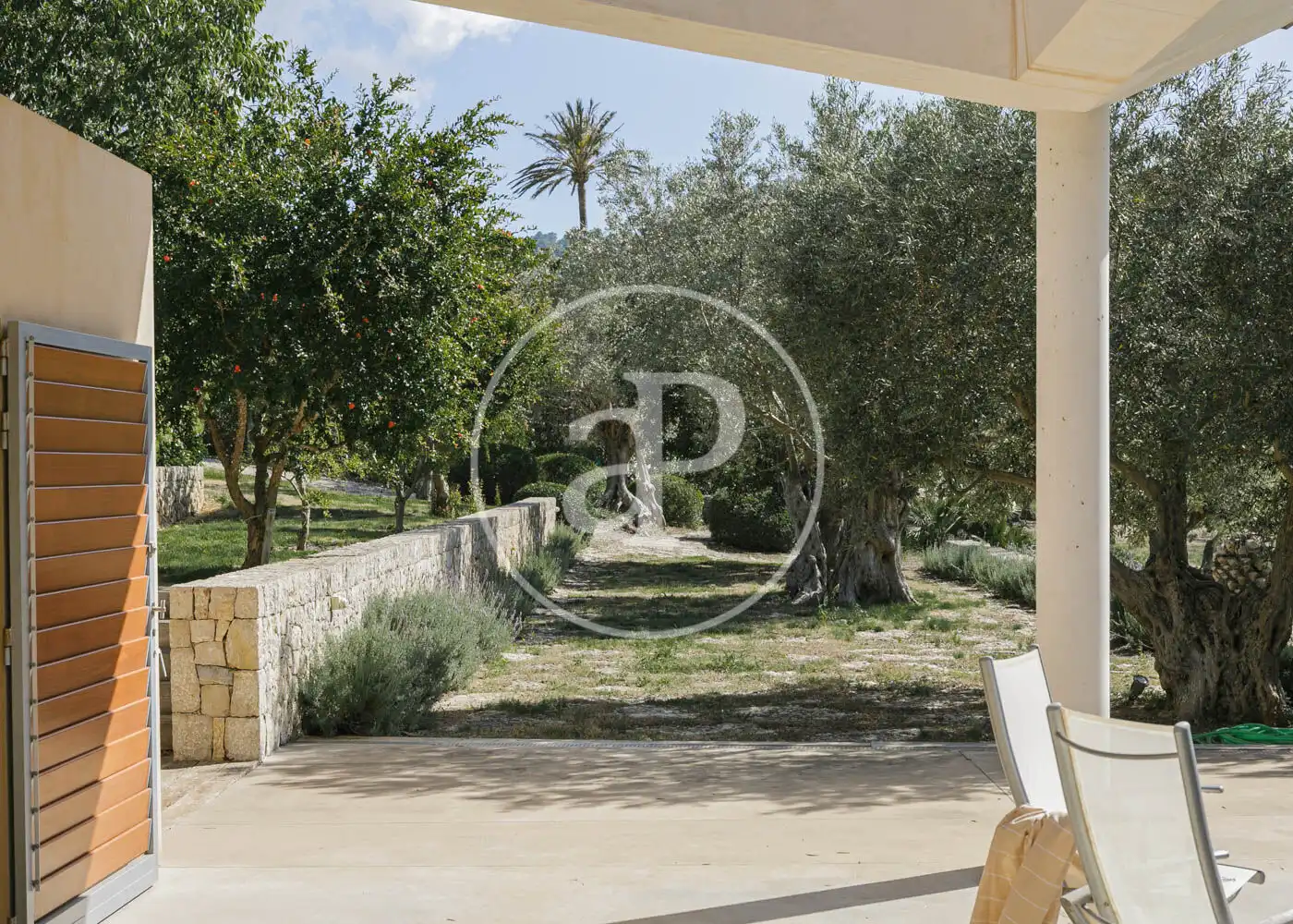 Garden of Houses for rent in Pollença  with Air Conditioner, Heating and Private garden