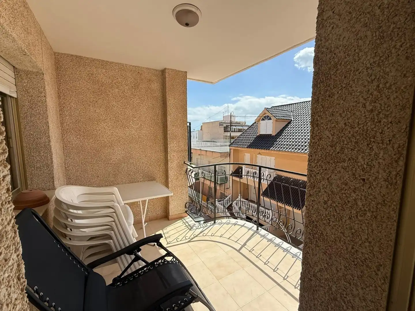 Balcony of Flat for rent in Los Alcázares  with Terrace, Furnished and Balcony