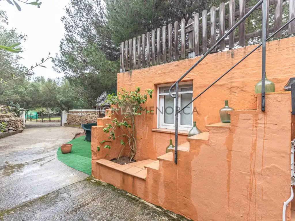Vista exterior de Finca rústica en venta en Maó - Mahón con Aire acondicionado, Jardín privado y Terraza