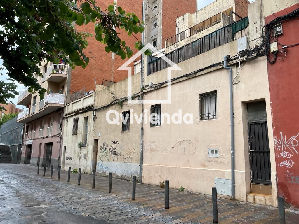 Vista exterior de Casa adosada en venta en Badalona con Terraza