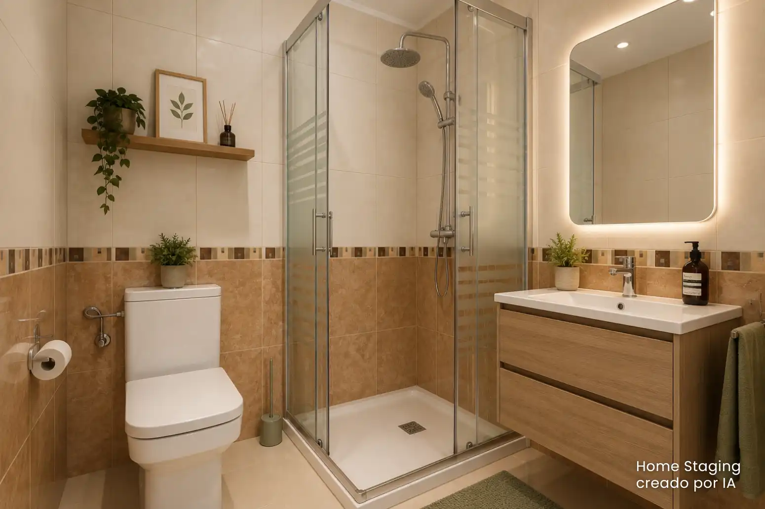 Baño de Casa o chalet en venta en Castrillón con Calefacción, Jardín privado y Terraza