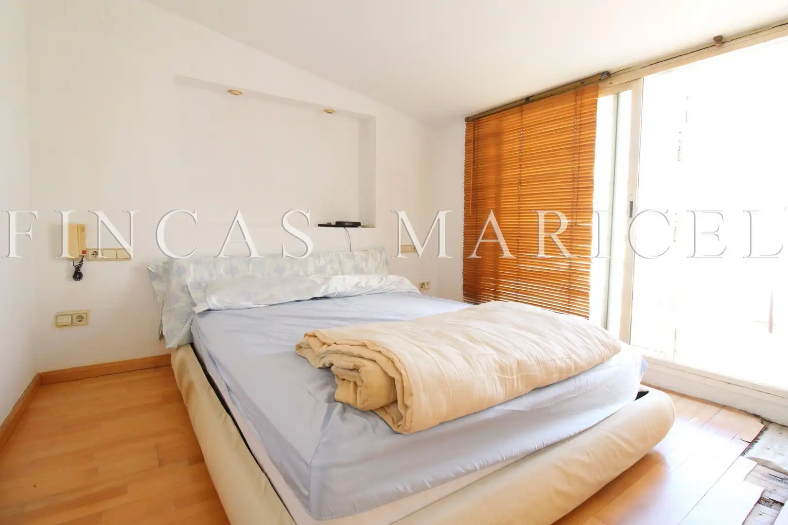 Bedroom of Attic for sale in Sitges  with Air Conditioner and Terrace