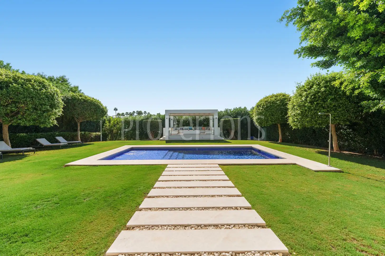 Jardín de Casa o chalet en venta en Marbella