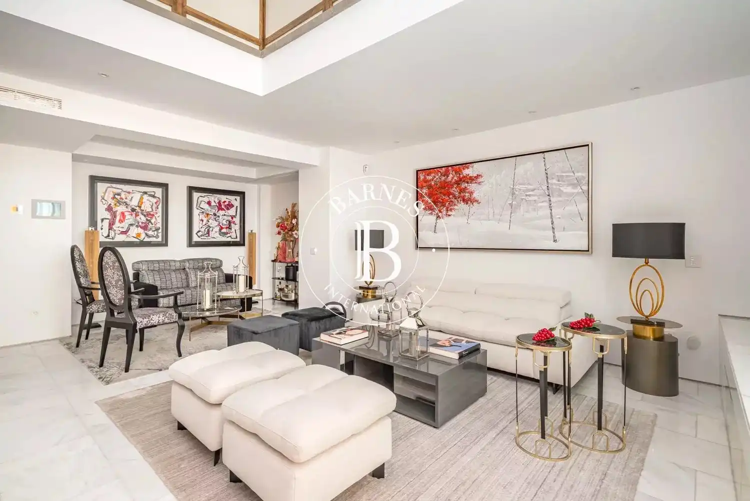 Living room of Flat for rent in Madrid  with Air Conditioner, Heating and Swimming Pool