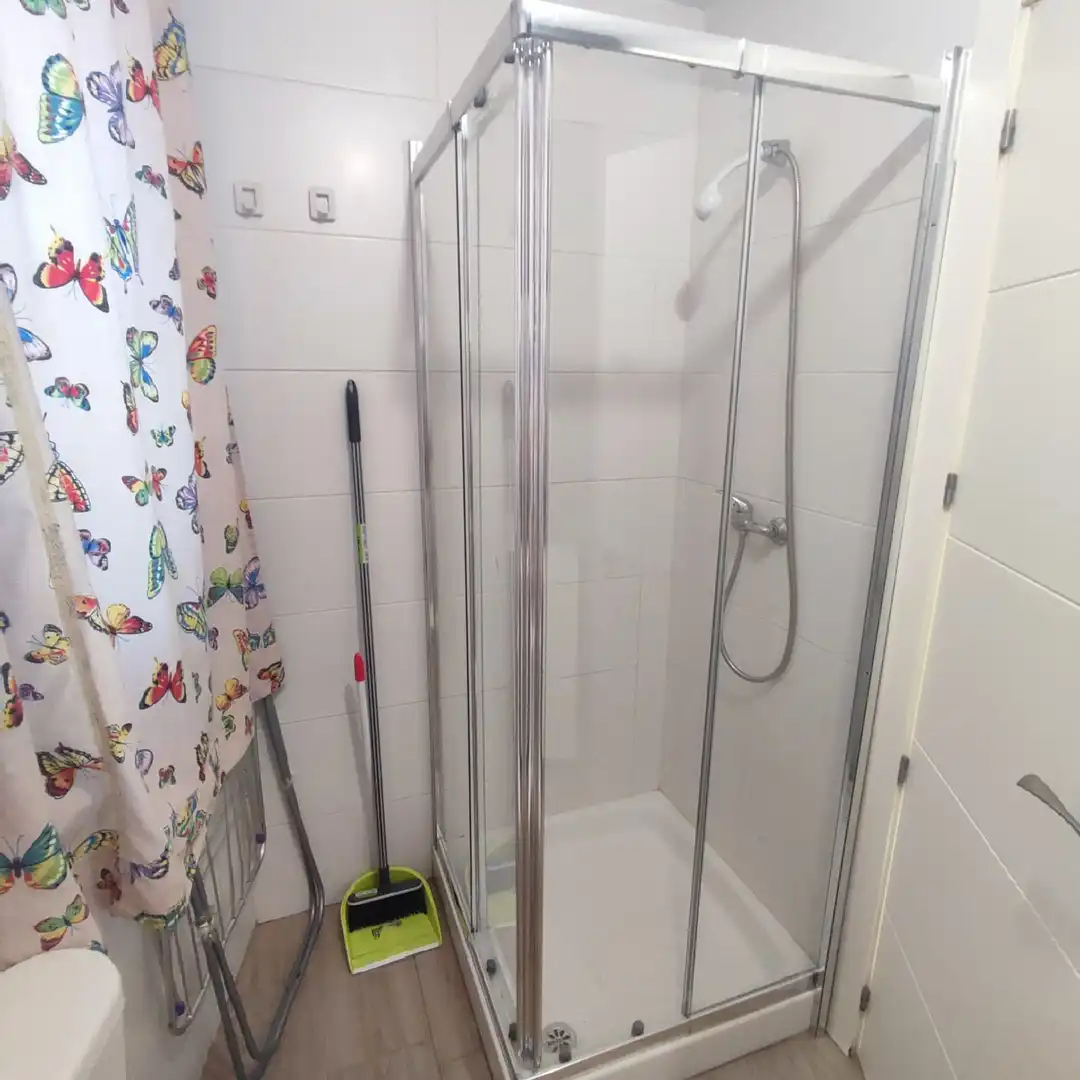 Bany de Apartament de lloguer en Granada amb Moblat, Rentadora i Microones
