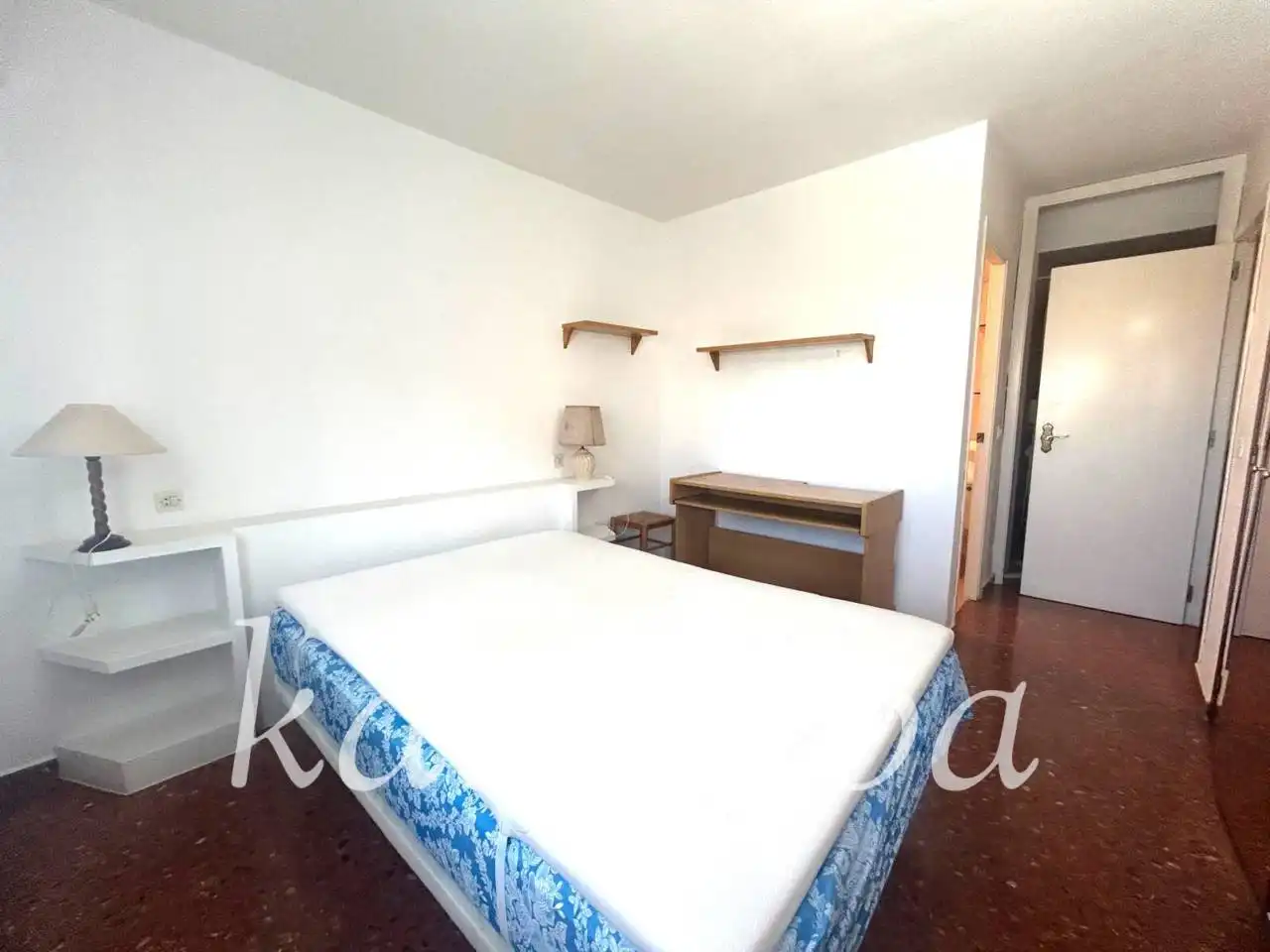 Bedroom of Flat for rent in Valencia  with Heating, Furnished and Balcony