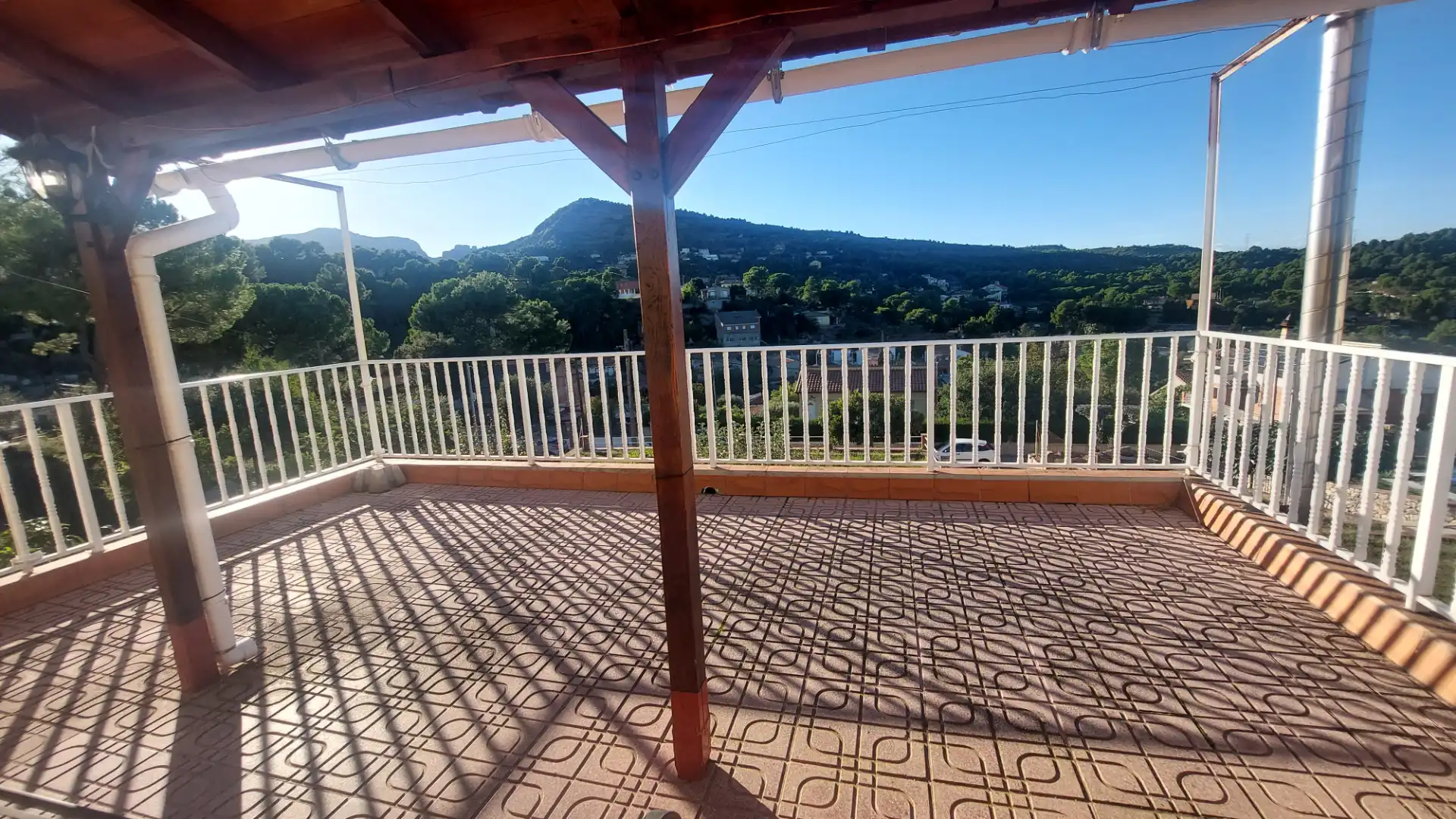 Terrassa de Casa o xalet en venda en Sant Llorenç Savall amb Calefacció, Jardí privat i Terrassa