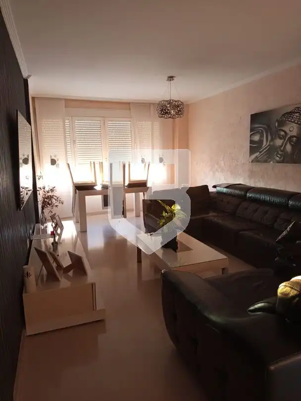 Sala d'estar de Pis en venda en Castellón de la Plana / Castelló de la Plana amb Aire condicionat, Terrassa i Moblat