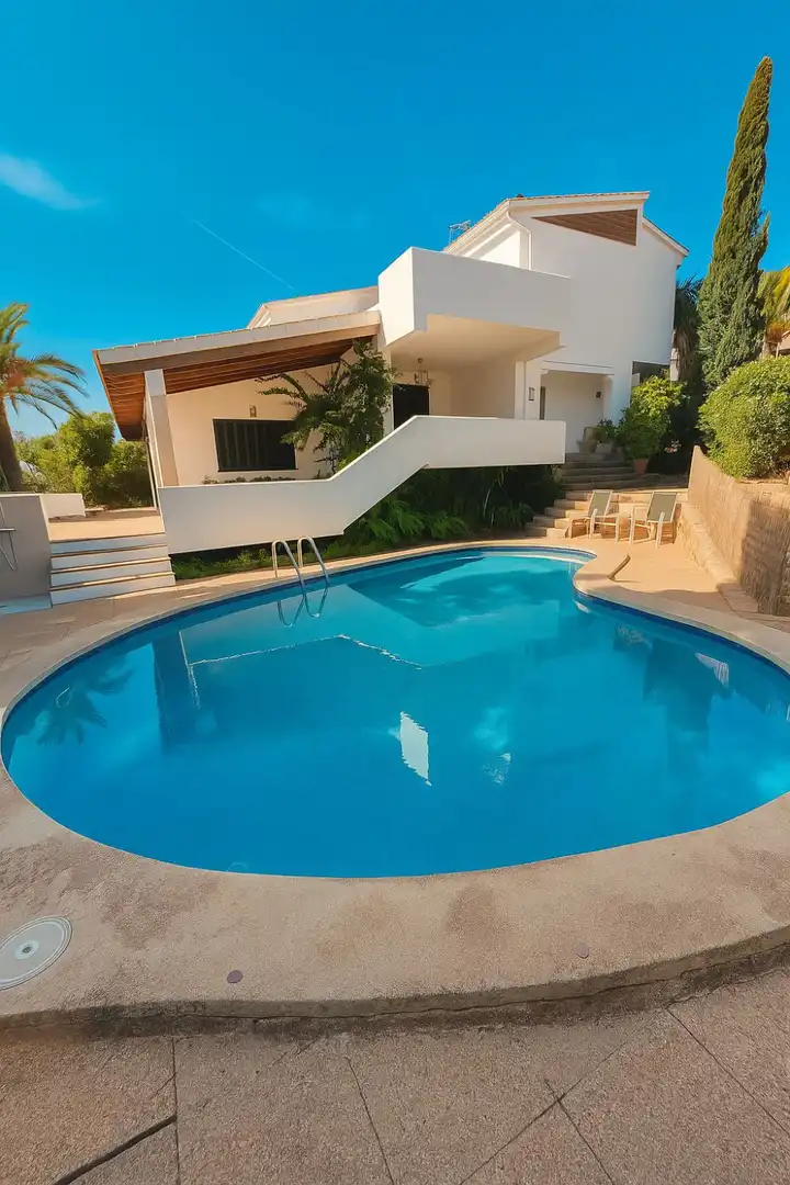 Swimming pool of Houses for sale in Llucmajor  with Air Conditioner, Heating and Private garden