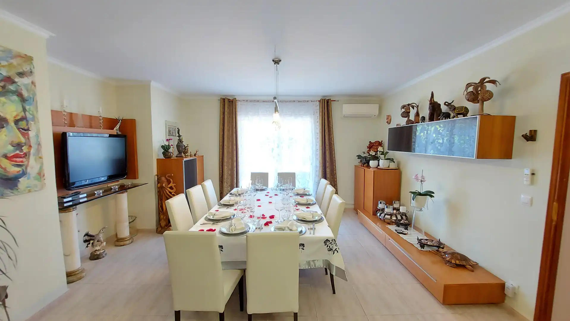 Dining room of Houses for sale in Calonge i Sant Antoni  with Air Conditioner, Private garden and Terrace