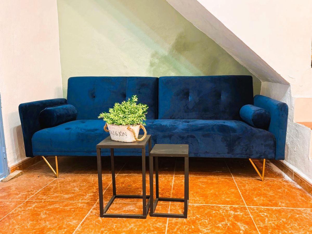 Living room of Single-family semi-detached for sale in Casarabonela  with Terrace, Furnished and Washing machine