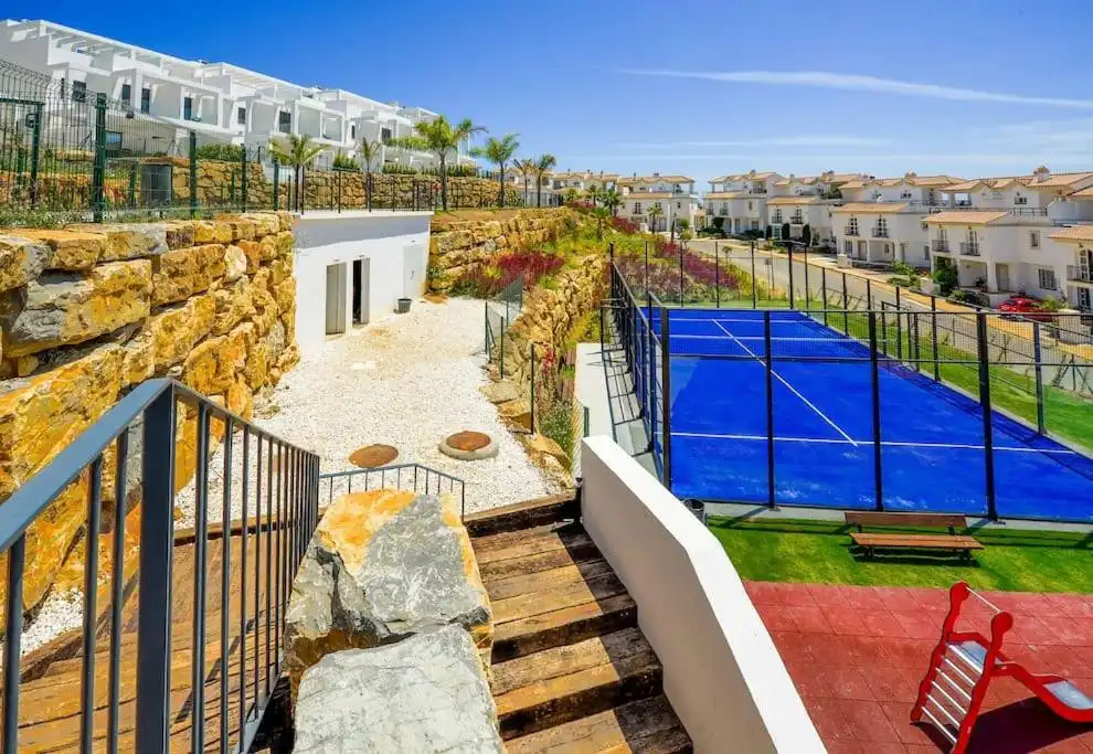 Terrace of Detached homes for sale in Manilva  with Air Conditioner, Private garden and Terrace