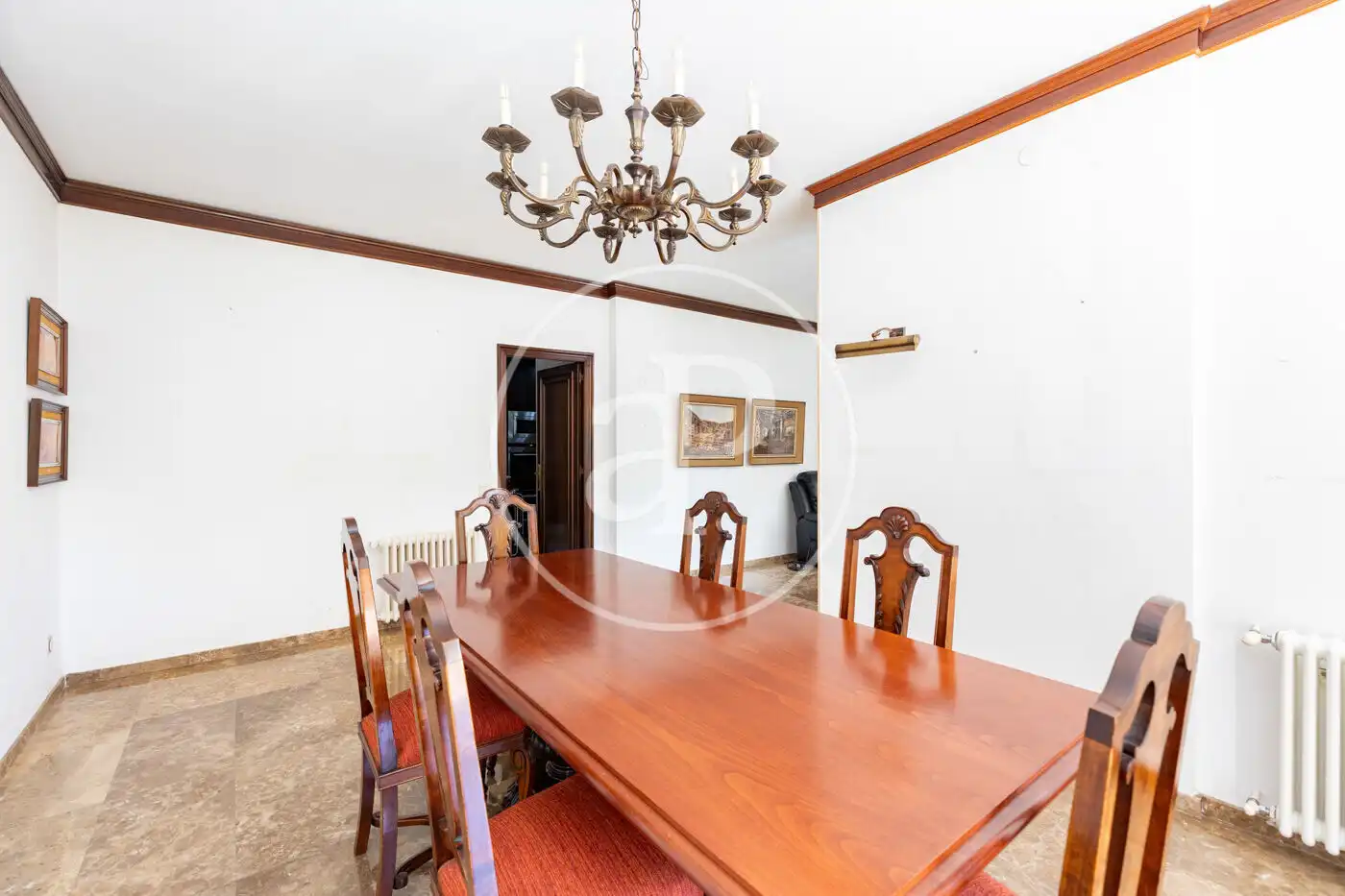 Comedor de Piso de alquiler en Barcelona con Calefacción, Jardín privado y Balcón