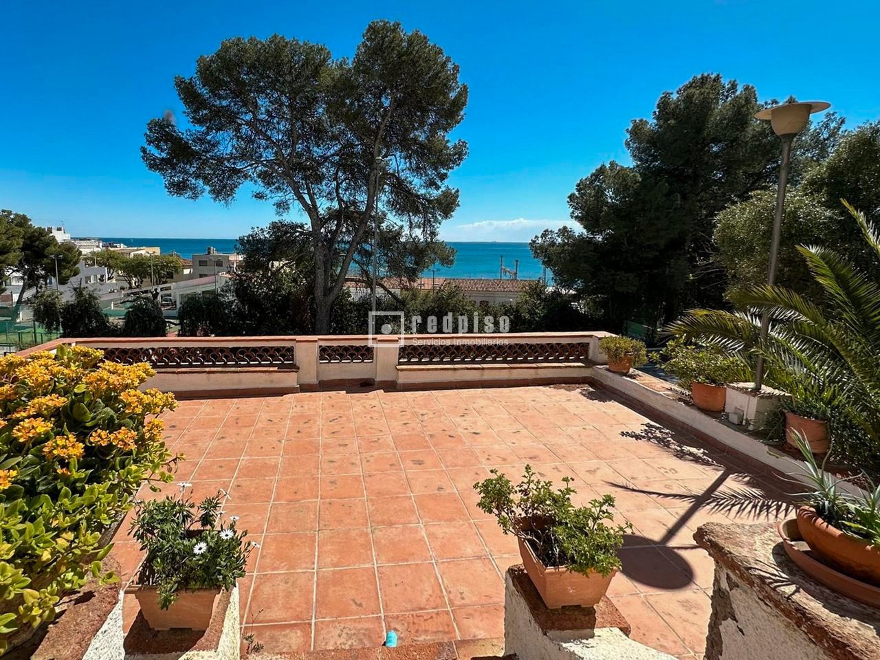 Garden of Flat for sale in Sitges  with Heating, Parquet flooring and Terrace