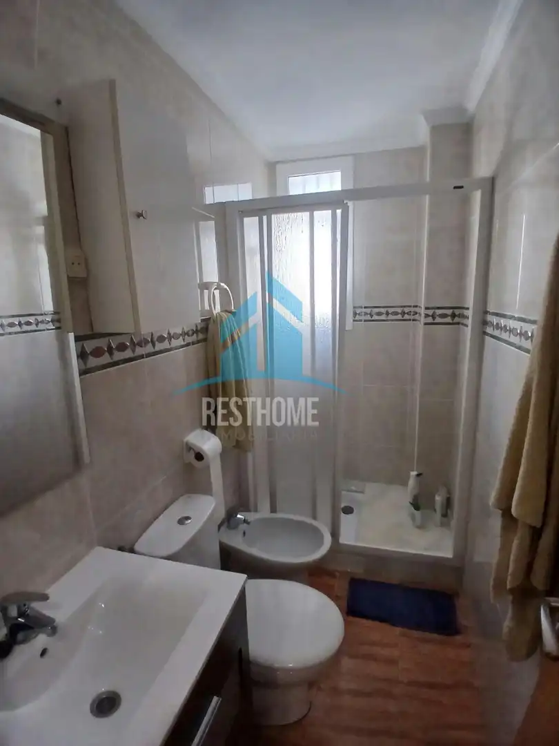 Bathroom of Flat for rent in Cullera  with Air Conditioner, Heating and Terrace