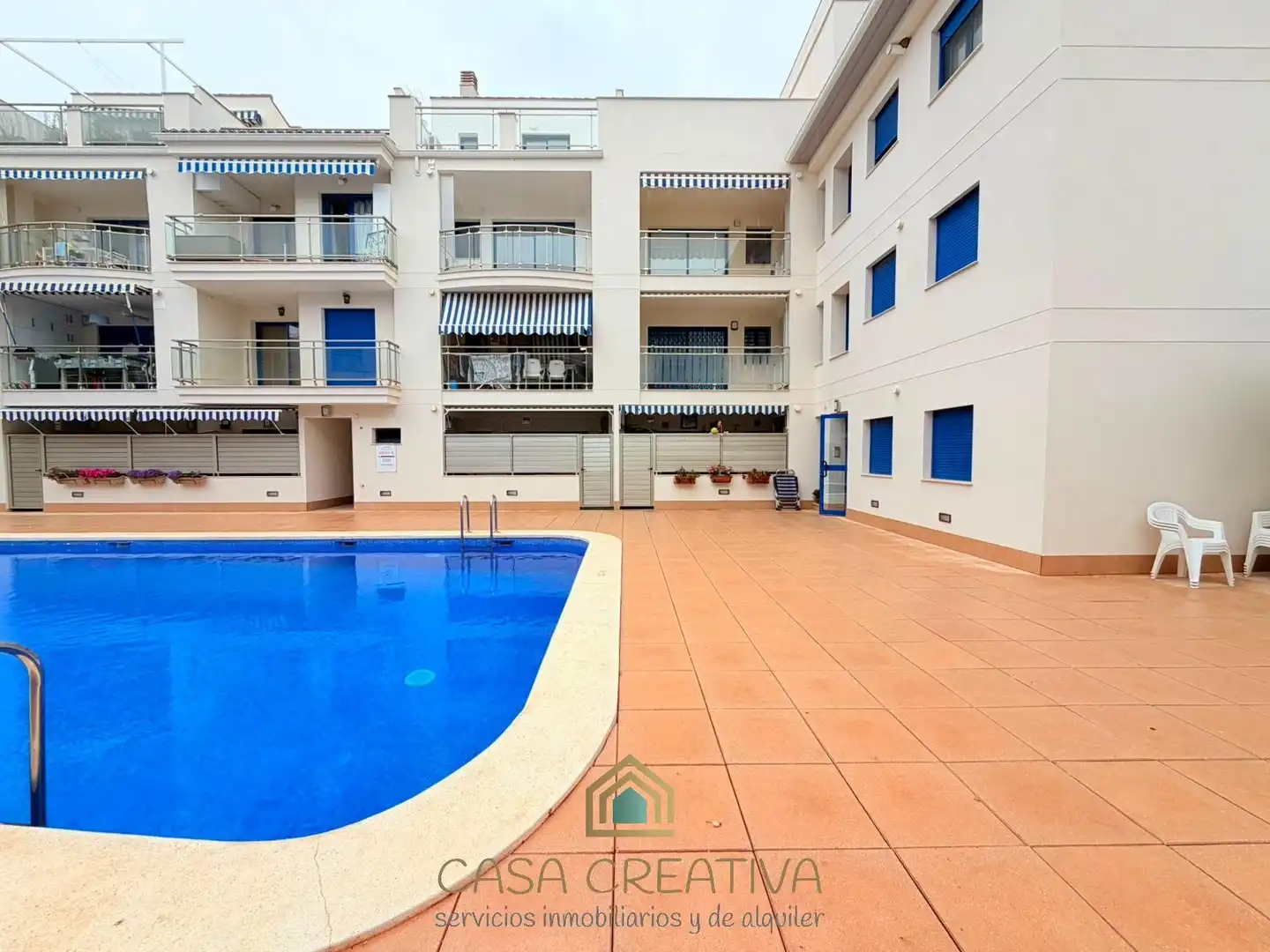 Swimming pool of Apartments for rent in Puçol  with Air Conditioner, Private garden and Furnished