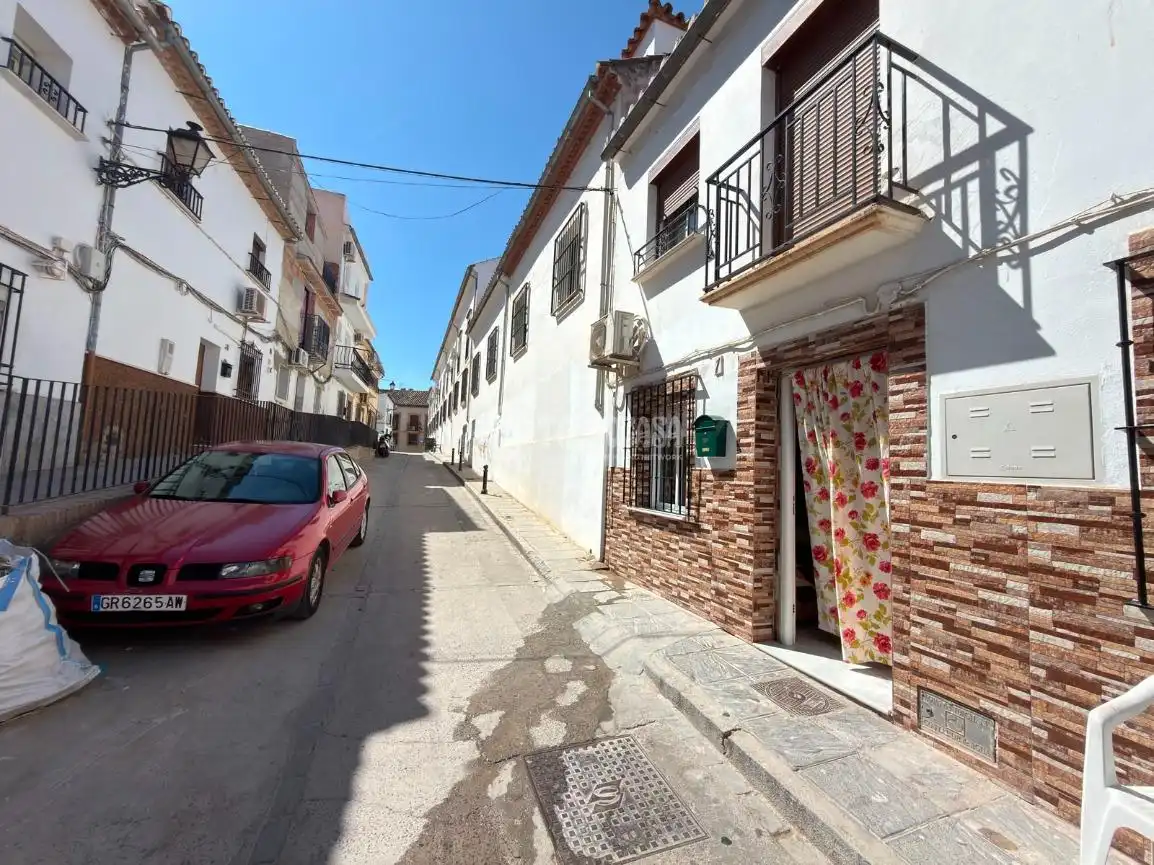 Vista exterior de Casa adosada en venta en Antequera con Aire acondicionado, Terraza y Trastero