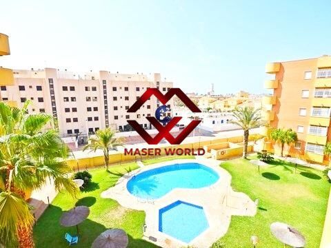 Exterior view of Flat for sale in Mazarrón  with Air Conditioner, Terrace and Furnished