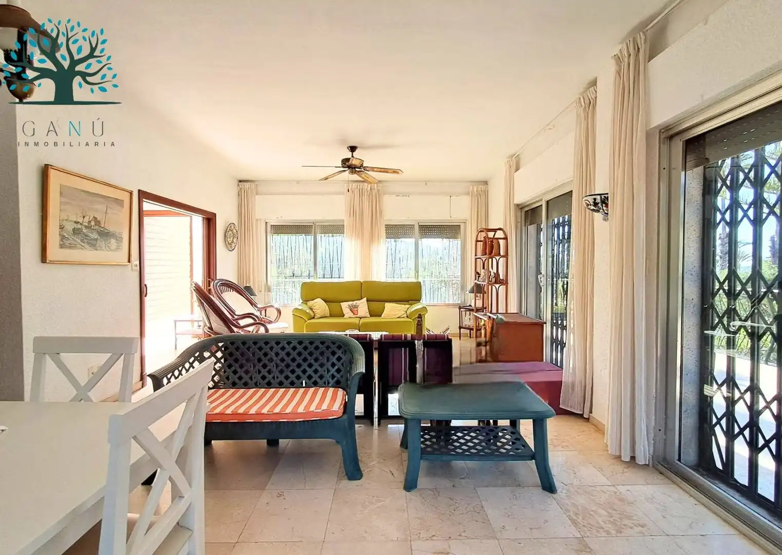 Sala de estar de Casa o chalet en venta en Cartagena con Jardín privado, Terraza y Trastero