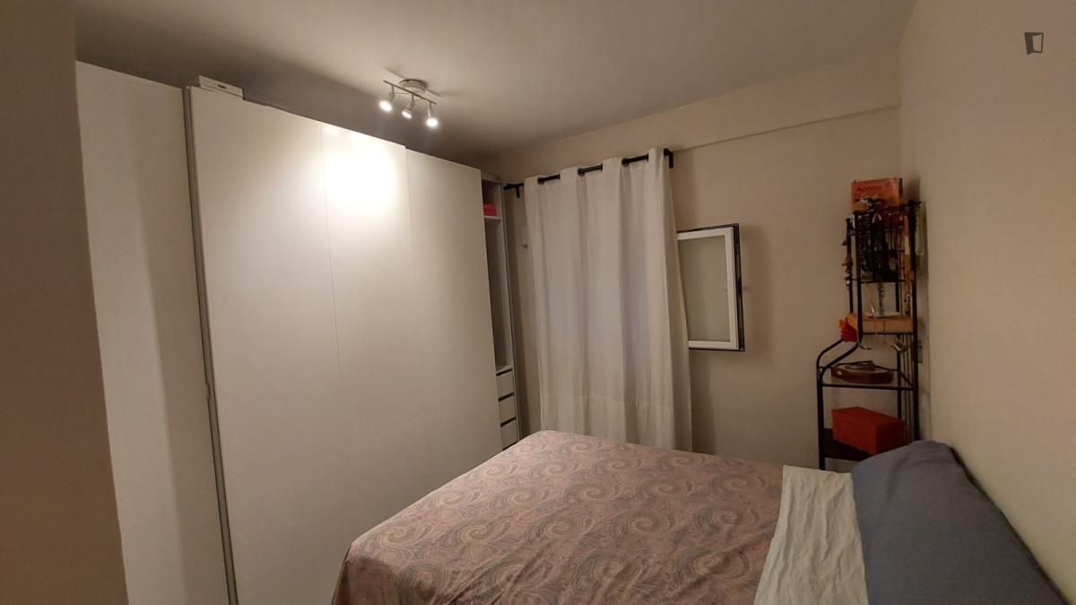 Bedroom of Apartment to share in Alcobendas  with Air Conditioner, Heating and Furnished