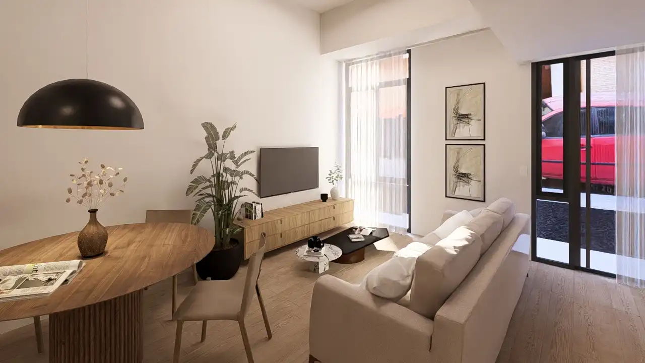 Sala de estar de Piso de alquiler en Madrid con Amueblado y Se aceptan mascotas