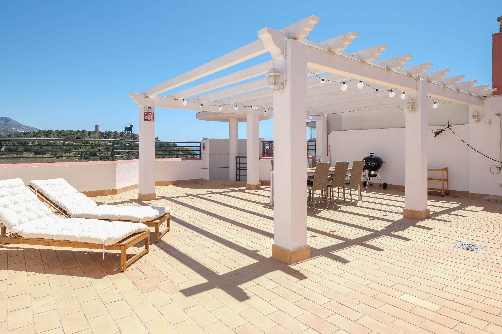 Terrace of Attic for sale in Fuengirola  with Air Conditioner, Terrace and Furnished