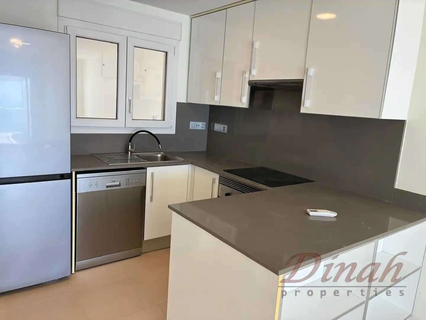 Cocina de Apartamento de alquiler en Altea con Aire acondicionado, Calefacción y Terraza