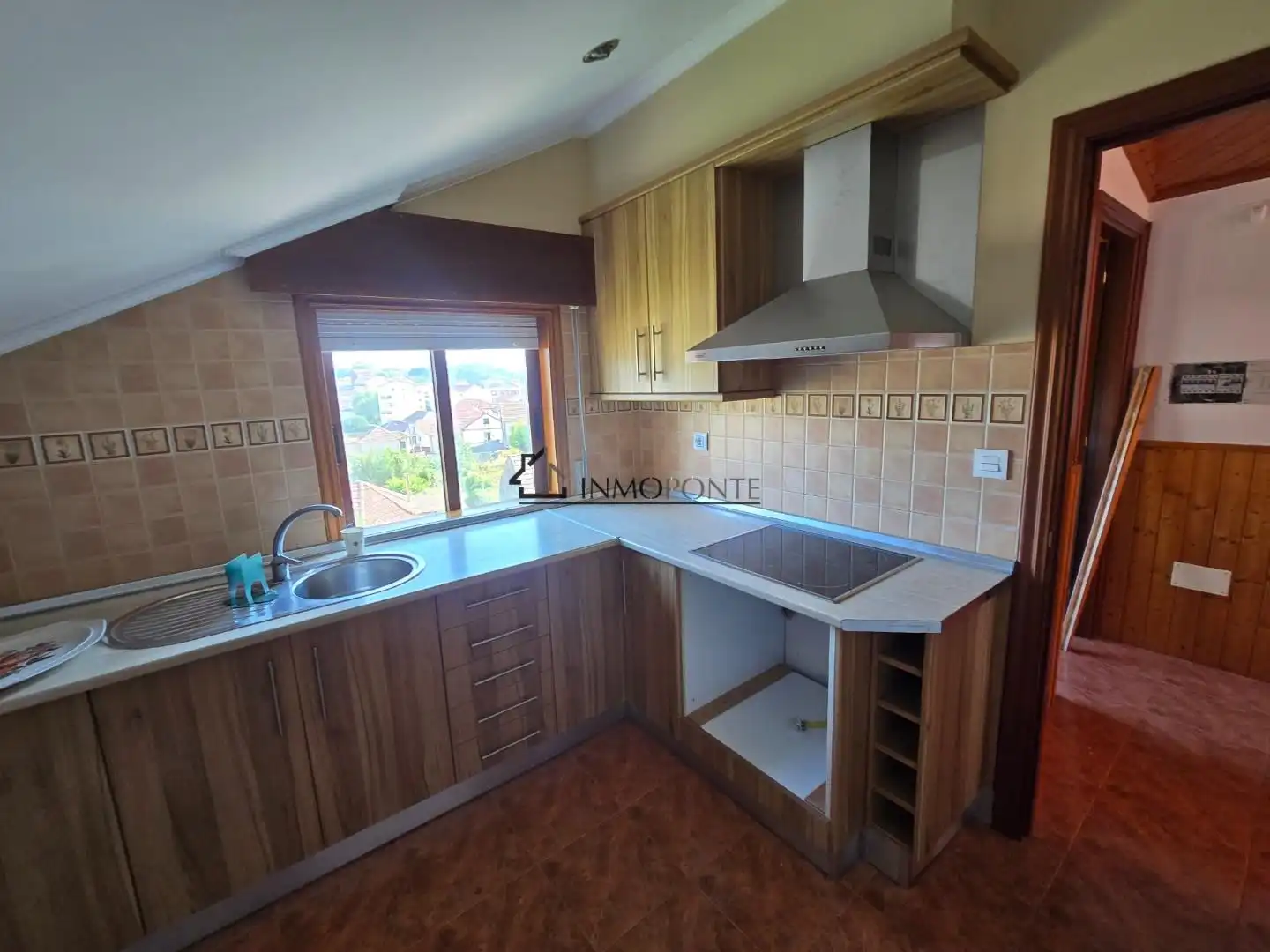 Kitchen of Flat for rent in Soutomaior  with Heating, Terrace and Balcony