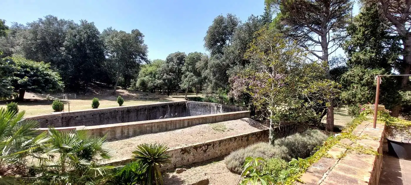 Garden of Country homes for sale in Flaçà  with Air Conditioner, Heating and Private garden