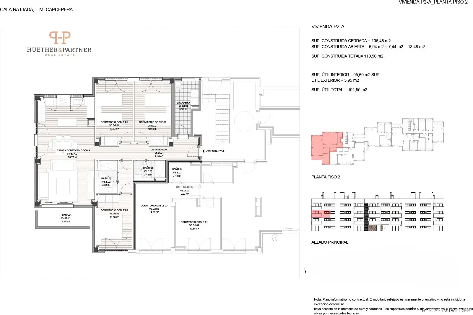 Flat with lift for sale in Cala Ratjada, imagen 13