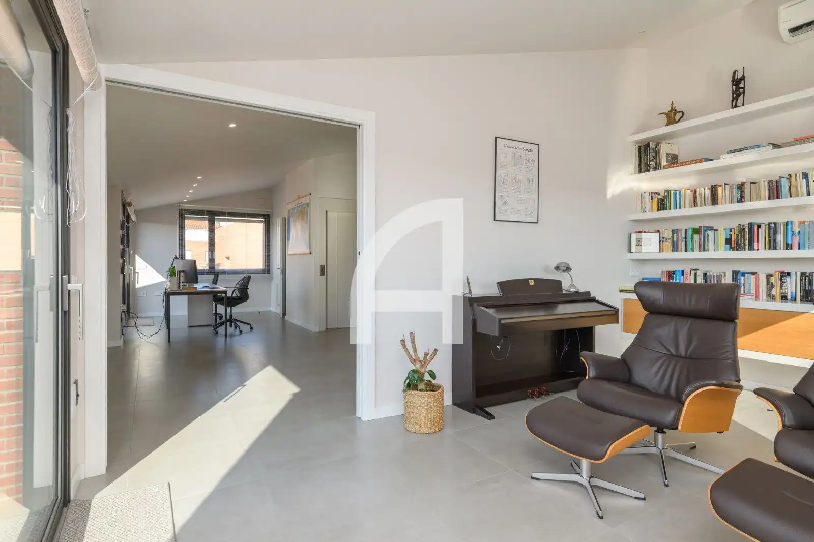 Sala de estar de Casa o chalet en venta en Banyoles con Aire acondicionado, Calefacción y Terraza
